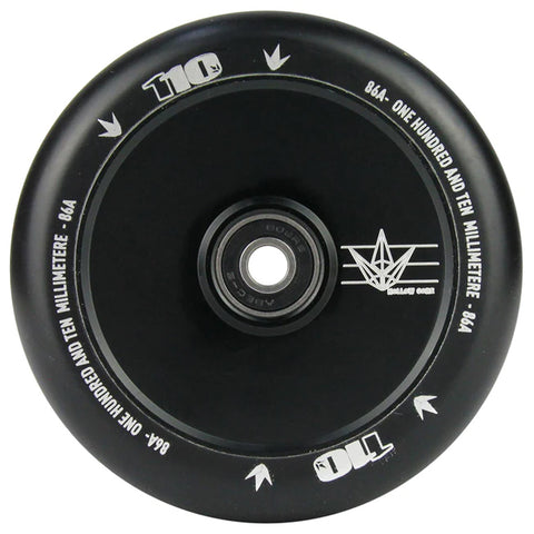 Blunt Envy 110mm Hollowcore Wheel - Black/Black