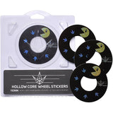 Blunt Envy 4 Pack Wheel Sticker 110mm