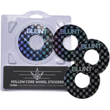 Blunt Envy 4 Pack Wheel Sticker 110mm
