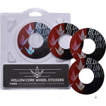 Blunt Envy 4 Pack Wheel Sticker 110mm